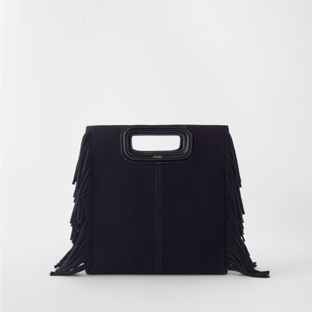 Maje leather purse
